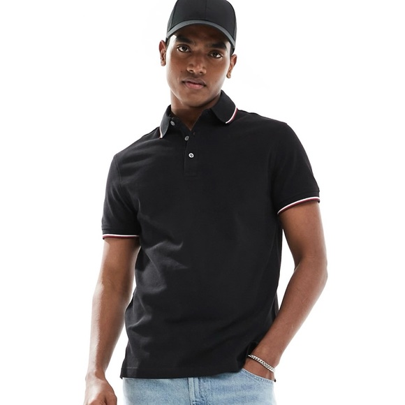 Ralph Lauren Short Sleeve Polo Shirt Purple Label - Picture 1 of 16
